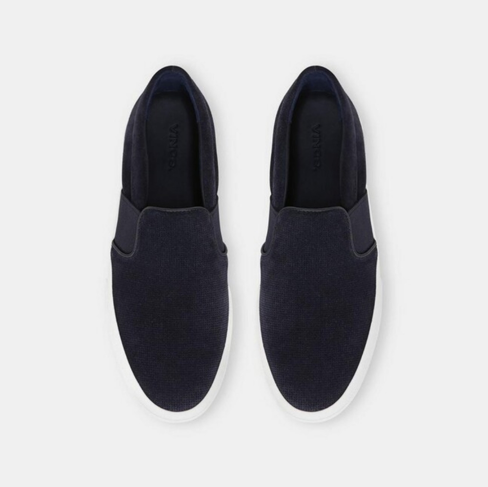 Vince Mens Fenton 4 Coastal Slip-On Sneakers Size 9.5